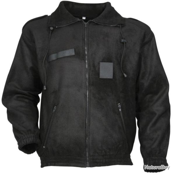 BLOUSON POLAIRE ARMY NOIR