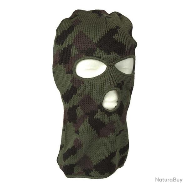 CAGOULE 3 TROUS ACRYLIQUE CAMO