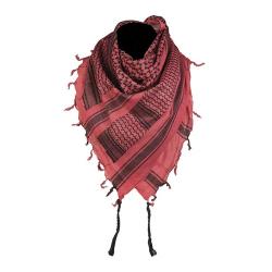 ECHARPE SHEMAGH ROUGE NOIR