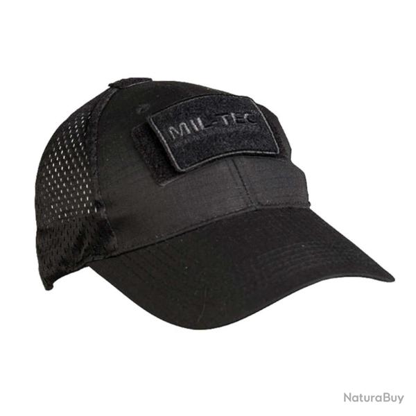 CASQUETTE BASE-BALL FILET NOIR