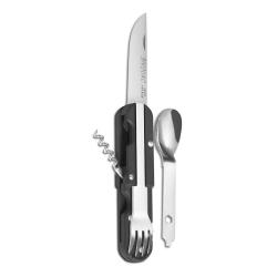 Couteau de poche multifonctions Bivouac&reg; noir