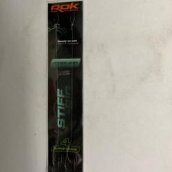 2 Bas de ligne Stiff-Rig Rok Fishing 4 curve shank