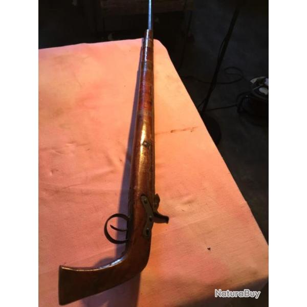 Pistolet  percussion artisanal fabrication INDOCHINE