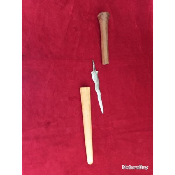 petit couteau kris  a finir de  restaurer