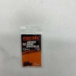 &Eacute;merillon Rok Fishing micro ring swivels #12