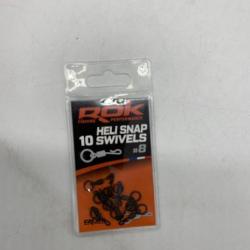 &Eacute;merillon Rok Fishing heli snap swivels #12