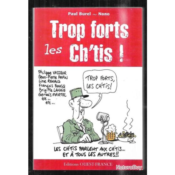 trop forts les ch'tis ! de paul burel nono