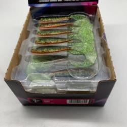 Leurre souple Fox rage pro grub 10 cm vert paillette
