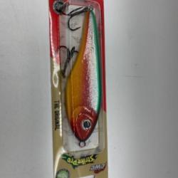 Leurre dur Strike pro buster jerk orange vert rouge