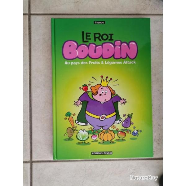 BD Le Roi Boudin au pays des fruits & lgumes attack