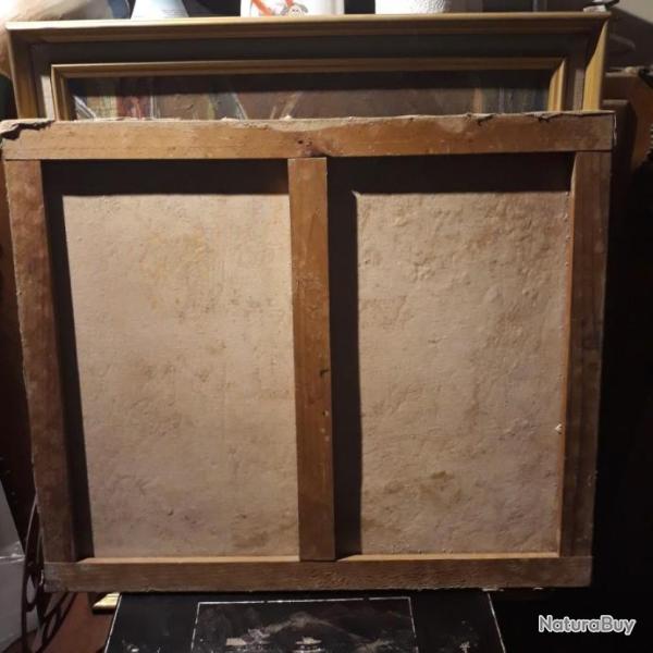 Tableau  huile couteau