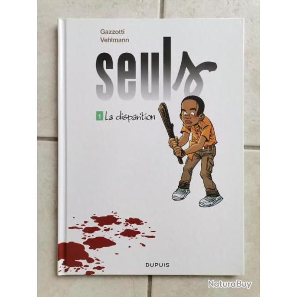 BD Seuls 1 La Disparition par Gazzotti et Vehlmann chez Dupuis