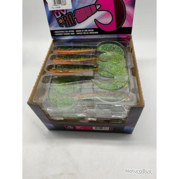 Leurre souple Fox rage pro grub 16 cm vert