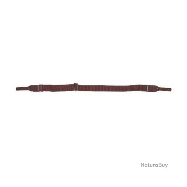Bretelle carabine sangle coton et cuir Sporfabric