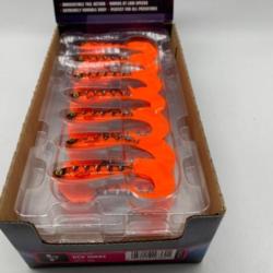 Leurre souple Fox rage pro grub 8cm orange