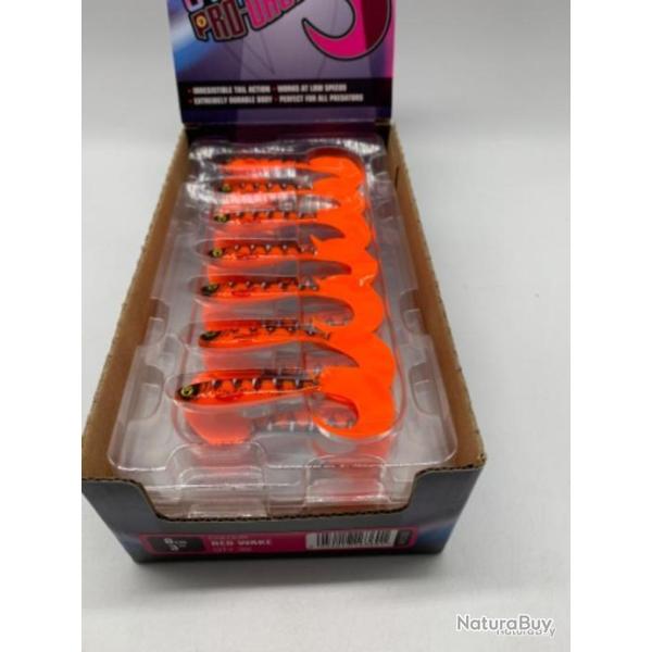 Leurre souple Fox rage pro grub 8cm orange