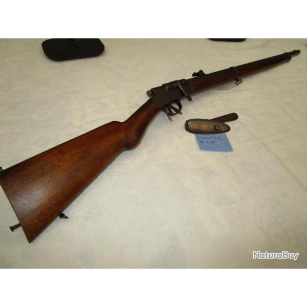 VERITABLE   CARABINE  BUFFALO SCOLAIRE  ,  "marquage dans la plaque de couche " .