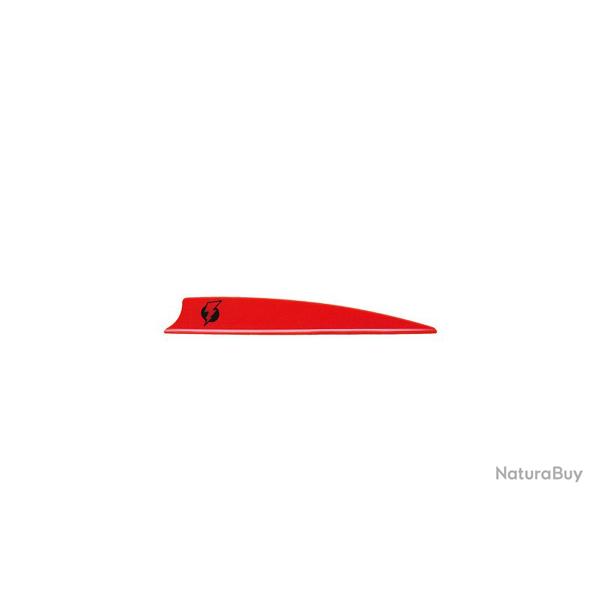 BOHNING - Plume BOLT 3.5" Shield RD RED
