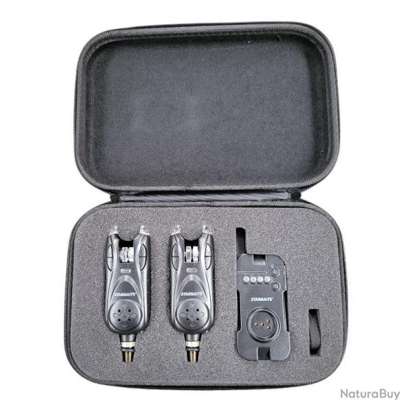 Coffret + 2 D�tecteurs Starbaits STP Bite Indic.