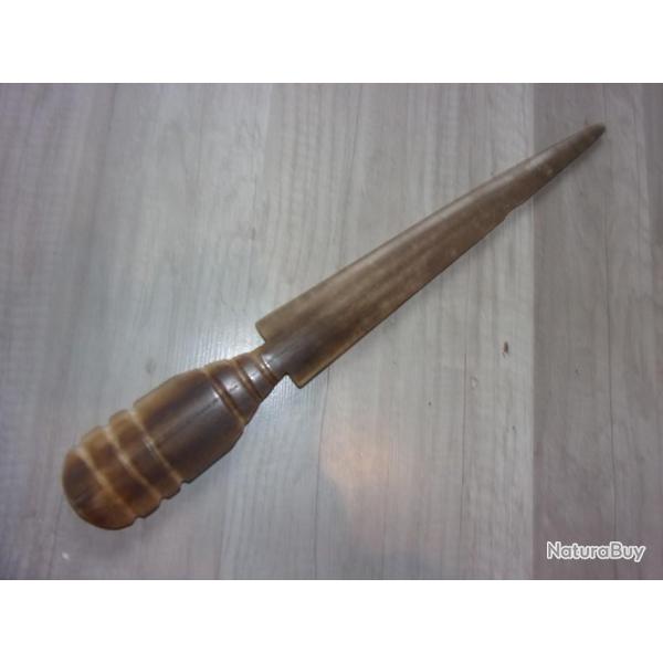 couteau en os origine Cuba