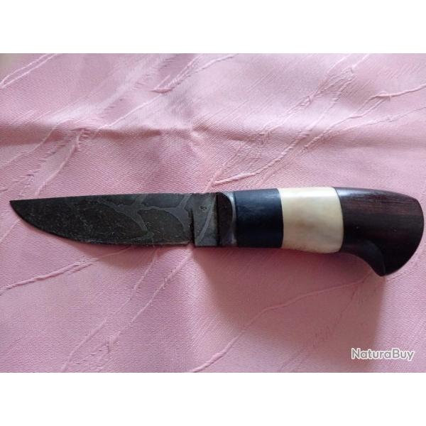 Couteau Puukko Damas Artisanal