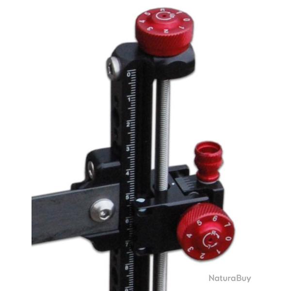 ARC SYSTEME - Viseur SX10 Avec T�te Classique ROUGE GAUCHER (LH)