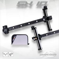 ARC SYSTEME - Viseur SX10 Avec T&ecirc;te Classique 1D NOIR DROITIER (RH)