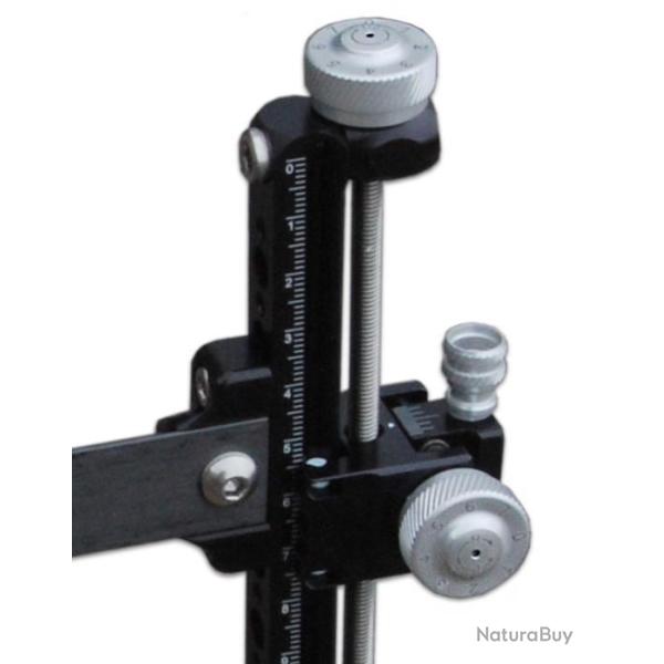 ARC SYSTEME - Viseur SX10 Avec T�te Classique DROITIER (RH) ARGENT