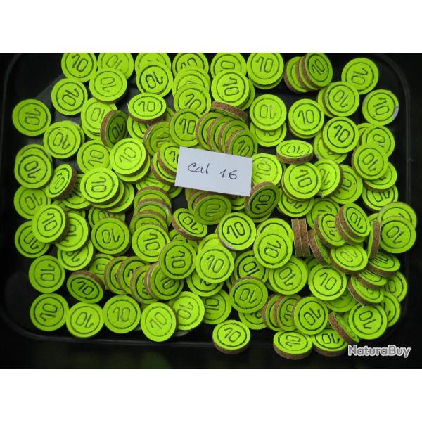 Rondelles  lige  de  fermetures  cal  16  No  10