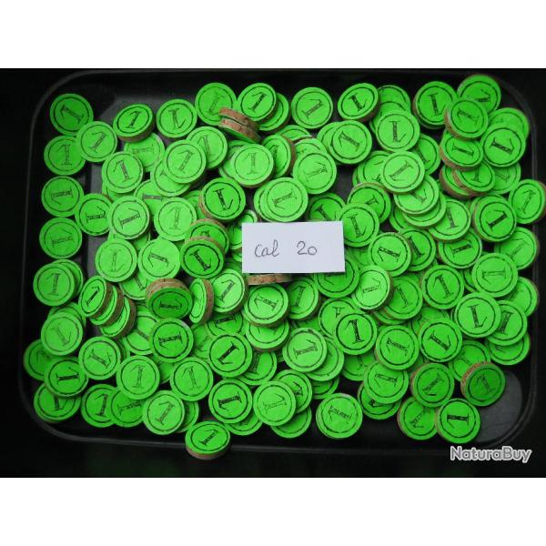 Rondelles  li�ge  de  fermetures  cal  20  No  1