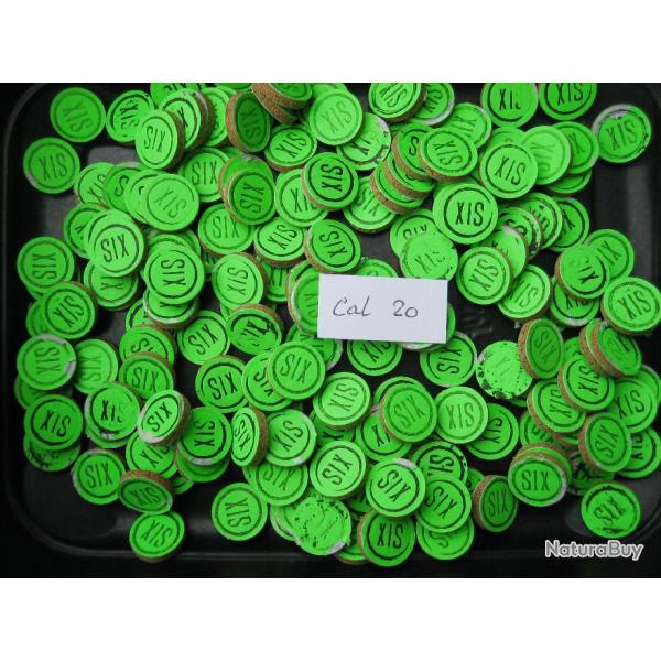 Rondelles  li�ge  de  fermetures  cal  20  No  6