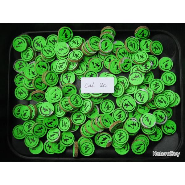 Rondelles  li�ge  de  fermetures  cal  20  No  4