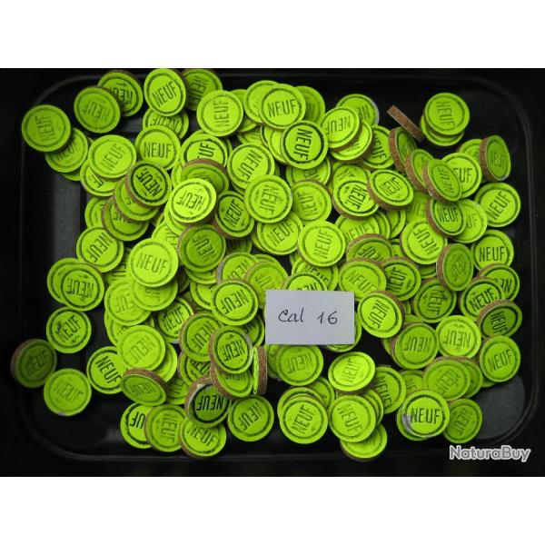 Rondelles  lige  de  fermetures  cal  16  No  9