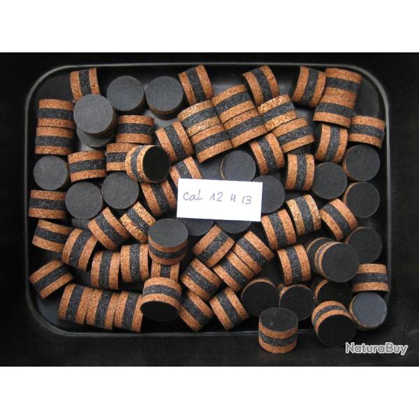 Bourres  grasses  2  li�ges  1  feutre  noir  1�re  qualit�  cal  12  hauteur  13 mm