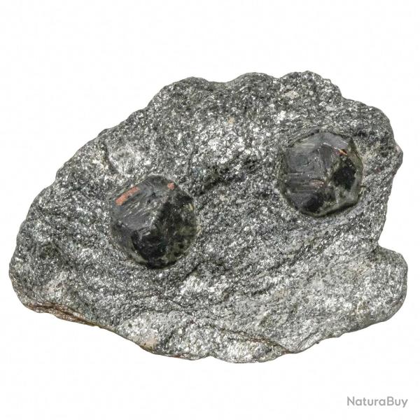 Grenats almandin sur gangue de mica - 83 grammes