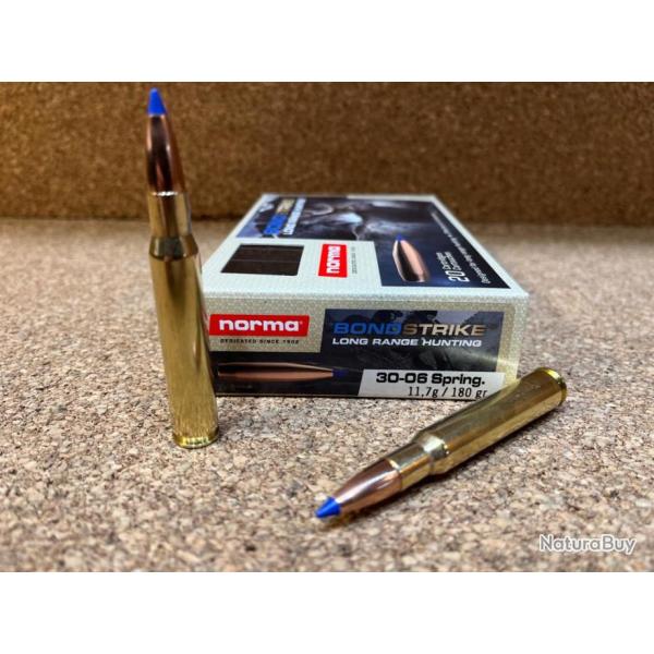 2 Boites de Norma Bondstrike Extrem 30-06 180gr