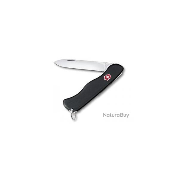 BEL96 COUTEAU SUISSE VICTORINOX "SENTINEL" NOIR  4 FONCTIONS NEUF