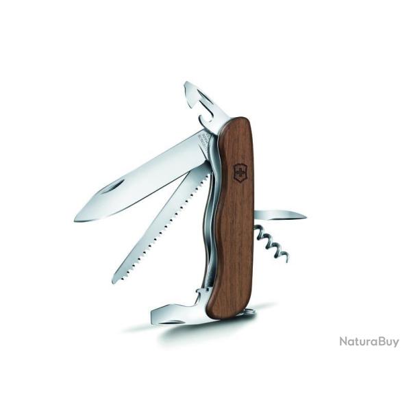 Couteau suisse Victorinox "FORESTER WOOD" bois noyer 10 fonctions