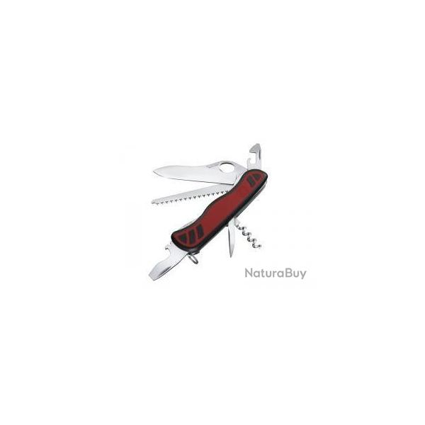 COUTEAU SUISSE VICTORINOX "FORESTER GRIP" ROUGE 10 FONCTIONS