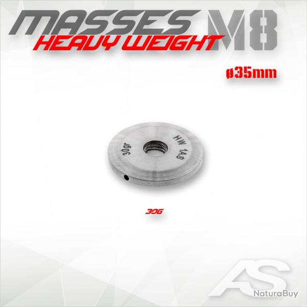 ARC SYSTEME - Masses HW M8 - 30 g