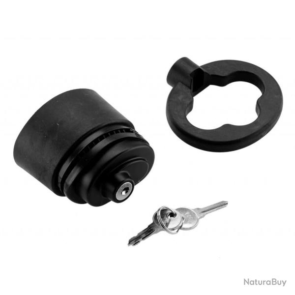 Verrou de pontet mural � clef