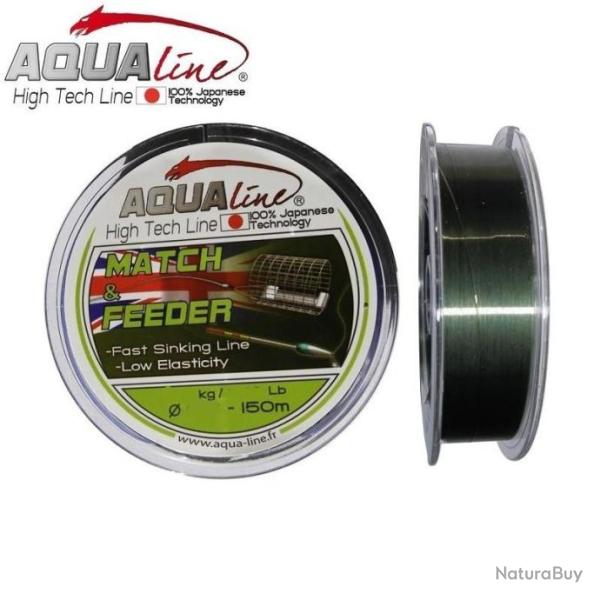 Promo: Nylon Aqualine Match & Feeder 0.13mm 1.600kg 150m