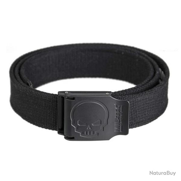 CEINTURE SKULL CRANE 40MM NOIR