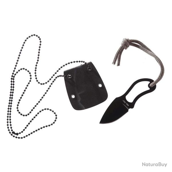 COUTEAU NECK KNIFE AVEC CHAINE 9 CM