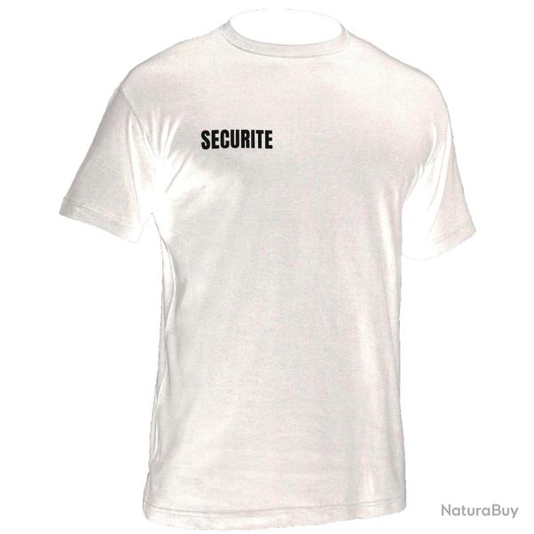 T shirt blanc SECURITE