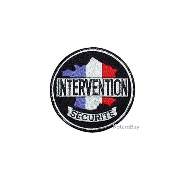 Ecusson rond Scurit Intervention
