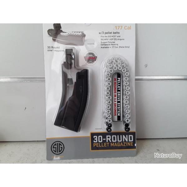 Chargeur 30 coups Sig sauer MPX/MCX cal.4.5mm