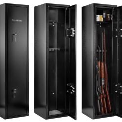 Coffre first 7 armes &agrave; 2 clefs et 2 serrures - Waldberg