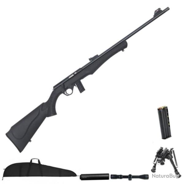 Pack Premium Carabine Rossi 8122 Compo filet�e - 22 LR / 53 cm