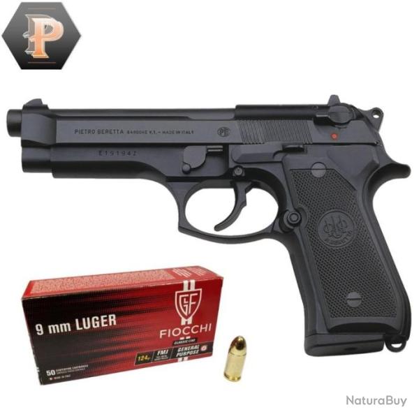 Pistolet Beretta 92FS Cal.9x19 + 1 000 Munitions Promo!